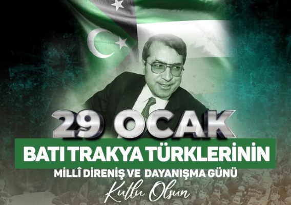 “Batı Trakya Türkü 29 Ocak Millî Direniş ve Dayanışma Günü’nde Dr. Sadık Ahmet’i Andı”