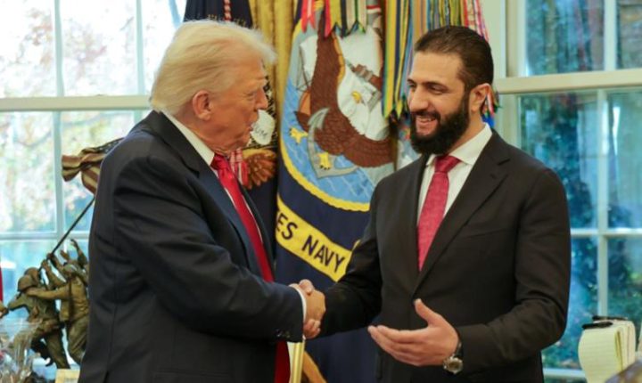 ABD Başkanı Trump, Suriye Cumhurbaşkanı Şara ile görüştü