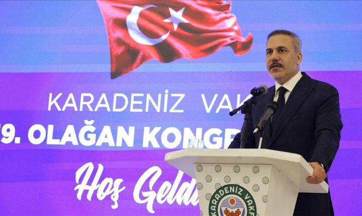Bakan Fidan, Karadeniz Vakfı’nın 19. Olağan Kongresi’ne Katıldı