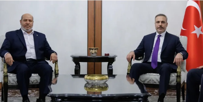 Bakan Fidan, Ankara’da Hamas heyeti ile görüştü