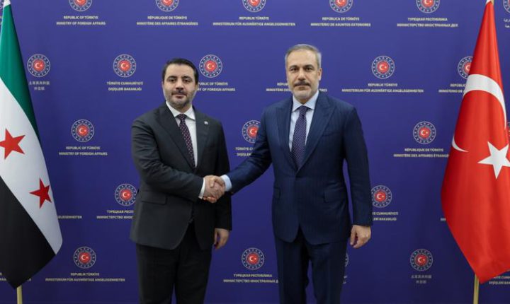 Bakan Fidan, Suriyeli Mevkidaşı Şeybani ile Görüştü