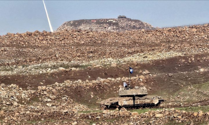 İsrail ordusu, Suriye’nin Kuneytra ilinde Tel el-Ahmer el-Şarki çevresine girdi
