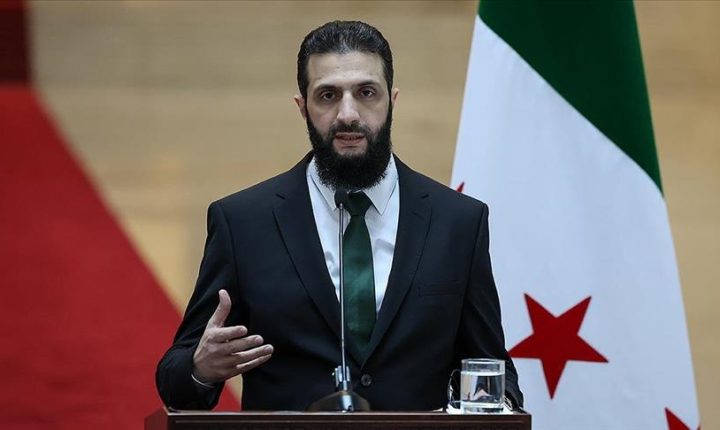 Suriye Cumhurbaşkanı Şara, yeni bir kararname yayımladı