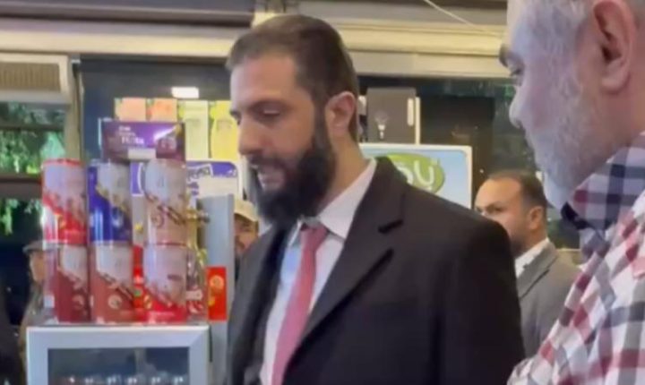 Suriye Cumhurbaşkanı Şara, suikast iddialarının ardından Şam’da market alışverişi yaptı