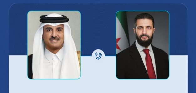 Suriye Cumhurbaşkanı Şara, Katar Emiri ile Suriye’deki gelişmeleri görüştü