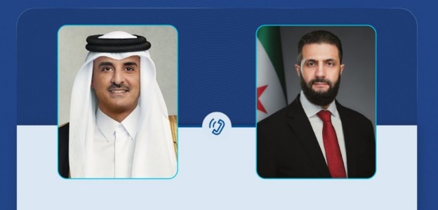 Suriye Cumhurbaşkanı Şara ve Katar Emiri Al Sani Bölgesel Gelişmeleri Görüştü