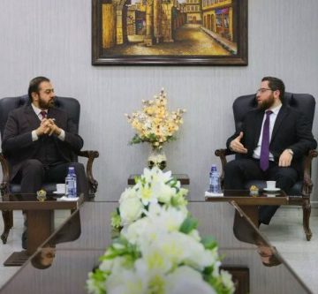 Suriye İdari Geliştirme Bakan Skaf, Pakistan Büyükelçisi Afzal ile İş Birliğini Görüştü