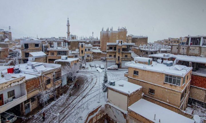 Suriye’de Soğuk Hava ve Kar Etkisini Artırdı