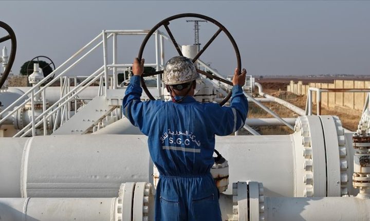 Suriye, Ürdün’den günlük 4 milyon metreküp doğal gaz almaya başladı