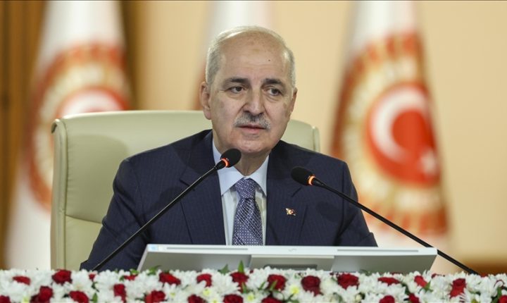 TBMM Başkanı Kurtulmuş’tan Suriye mesajı