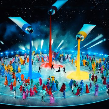 2026 Kış Olimpiyat Oyunları’nın açılış töreni renkli anlara sahne oldu.