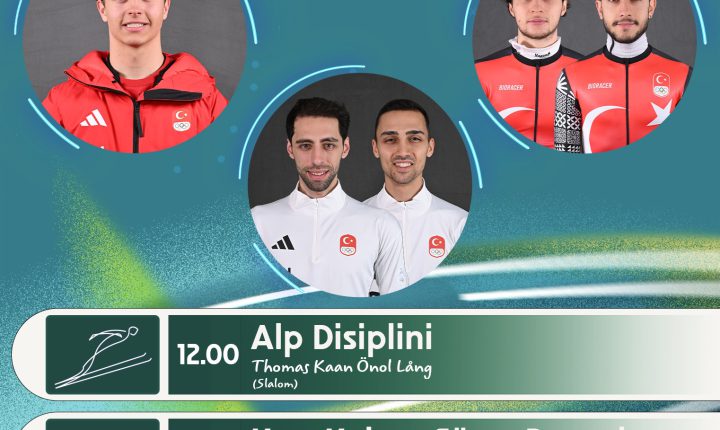❄️ Milli sporcularımız 2026 Kış Olimpiyatları’nda sahne almaya devam ediyor. 🇹🇷 ⛷ Bugün 3 disiplinde mücadele vereceğiz.