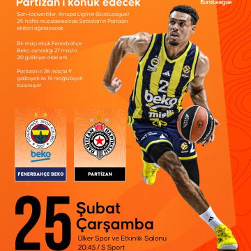 🏀 Temsilcimiz 🇹🇷Fenerbahçe Beko, EuroLeague’in 29. haftasında 🇷🇸Partizan’ı ağırlayacak.