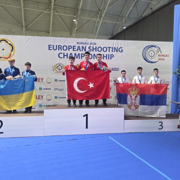 🔫 Milli atıcılar, Bulgaristan’da düzenlenen Avrupa 16 ve 18 Yaş Altı Havalı Silahlar Şampiyonası’nda takım halinde 2️⃣ madalya elde etti. 👏