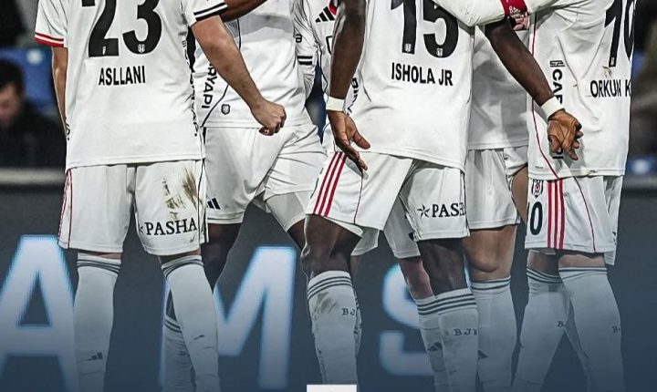 🦅13 maçtır kaybetmeyen Beşiktaş Başakşehir deplasmanında son anda kazandı!