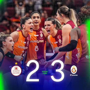 Galatasaray Daikin çeyrek finalde!
