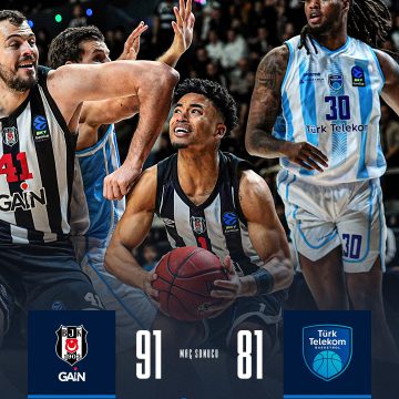 🦅 Beşiktaş GAİN çeyrek finalde!