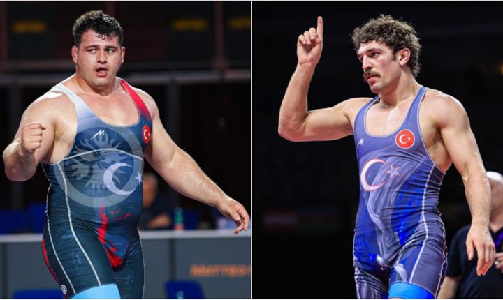 Milli güreşçi Rıza Kayaalp ve Yüksel Sarıçiçek, Zagreb Açık’ta altın madalya kazandı