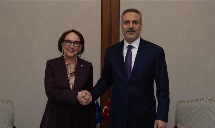 Bakan Fidan, UNCTAD Genel Sekreteri Grynspan’ı Ankara’da Kabul Etti