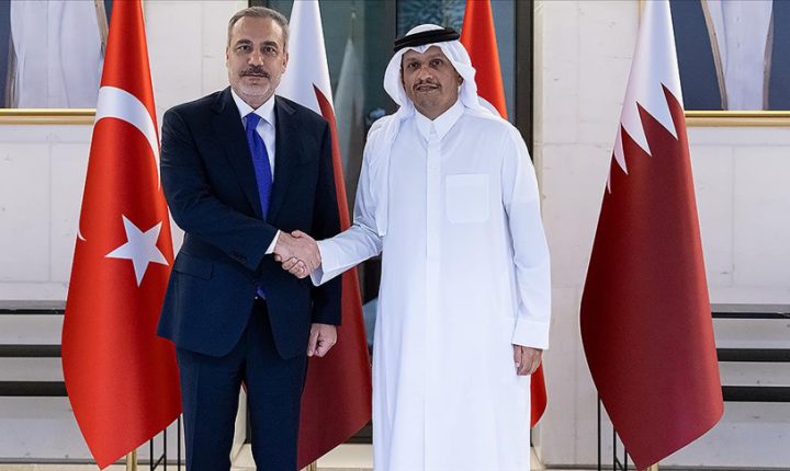 Türkiye Cumhuriyeti Dışişleri Bakanı Fidan, Katarlı mevkidaşı Al Sani ile telefonda görüştü