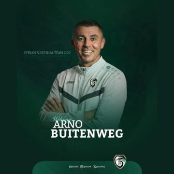 Arno Buitenweg, Suriye Genç Milli Futbol Takımı’nın yeni teknik direktörü oldu.
