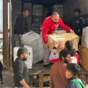 İHH, Aynularab’a Acil İnsani Yardım Gönderdi