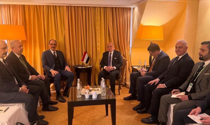 Irak Dışişleri Bakanı Hüseyin, Münih’te Türk MİT Başkanı Kalın ile görüştü    