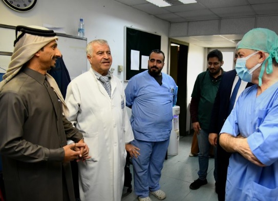 Katar Büyükelçisi, Şam’daki Hastaneleri Ziyaret Ederek Sağlık Desteği Sundu