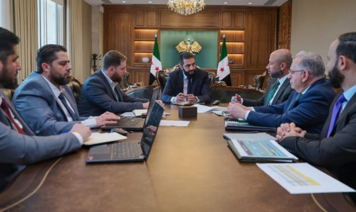 Suriye Cumhurbaşkanı Şara’dan kamp ve altyapı toplantısı