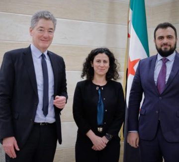 Suriye Dışişleri Bakanlığı’nda AB Heyetiyle Görüşme