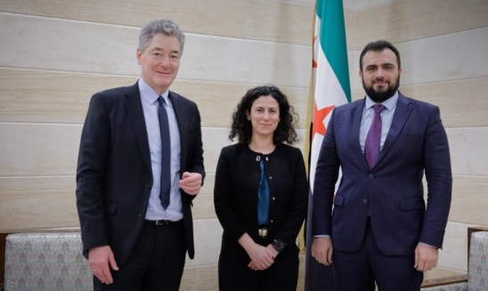 Suriye Dışişleri Bakanlığı’nda AB Heyetiyle Görüşme