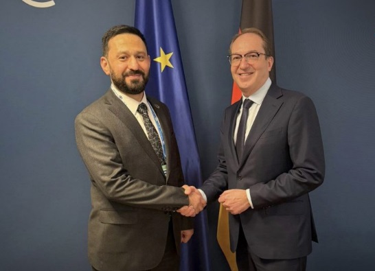 Suriye İçişleri Bakan Yardımcısı Münih’te Alman Bakan ile Görüştü