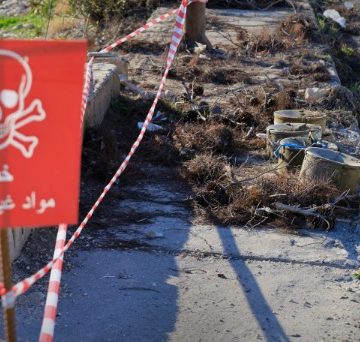 Halep’te Mayın Temizleme Çalışmaları Sürüyor