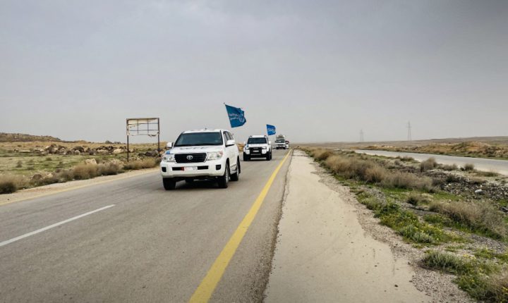 Süveyde’ye 30 Kamyonluk İnsani Yardım Konvoyu Ulaştı