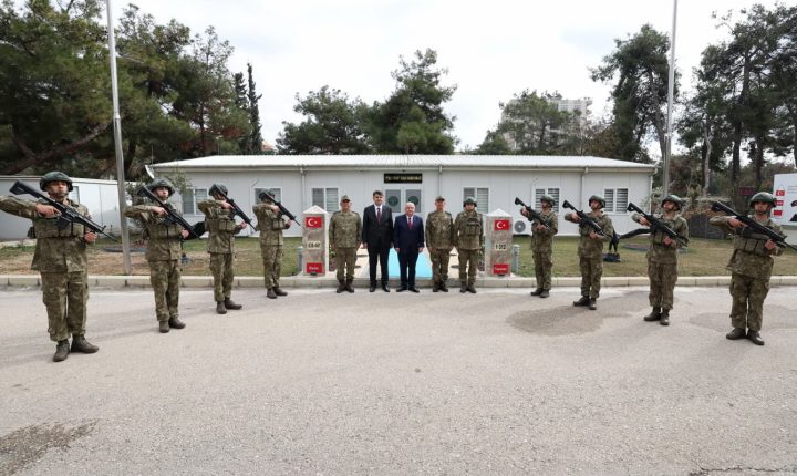 Bakan Güler’den Kilis’te 11’inci Hudut Tugayı’na Denetleme