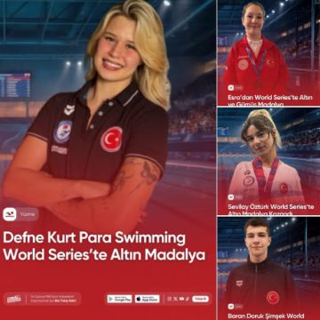 İtalya’nın Lignano Sabbiadoro kentinde düzenlenen Para Swimming World Series’te milli yüzücülerimiz önemli başarılara imza attı. 👏