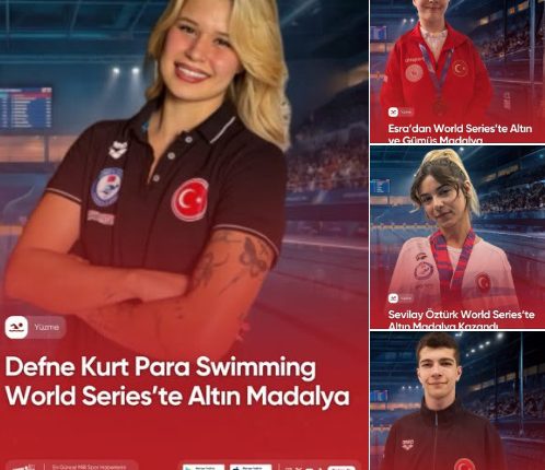 İtalya’nın Lignano Sabbiadoro kentinde düzenlenen Para Swimming World Series’te milli yüzücülerimiz önemli başarılara imza attı. 👏