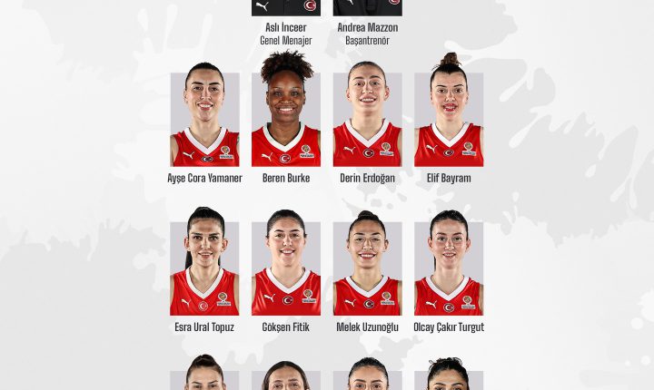 Potanın Perileri’nin FIBA 2026 Kadınlar Basketbol Dünya Kupası Eleme Turnuvası’nda mücadele edeceği 12 kişilik kadrosu belli oldu.