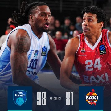 🔵⚪ Türk Telekom çeyrek finalde