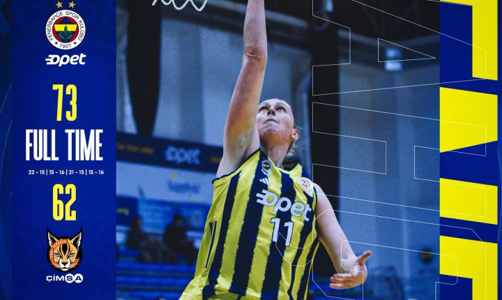 🟡🔵 Fenerbahçe seriyi galibiyetle açtı