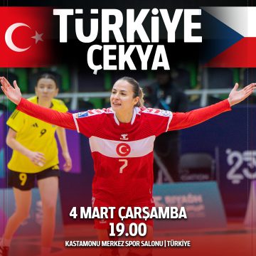 🤾‍♀️ A Milli Kadın Hentbol Takımı, 2026 Kadınlar EHF Avrupa Kupası’nda üçüncü maçına çıkacak.