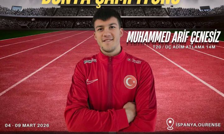 🇹🇷 Muhammet Arif Çenesiz, Üç Adım Atlama Dünya Şampiyonu