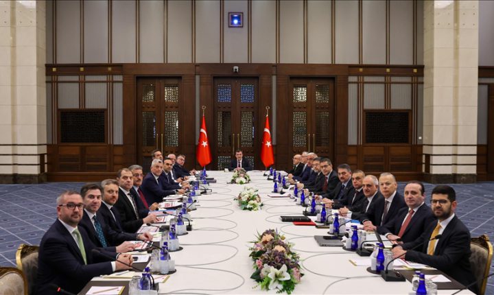 Ekonomi Koordinasyon Kurulu, Türkiye Cumhuriyeti Cumhurbaşkanı Yardımcısı Yılmaz başkanlığında toplandı