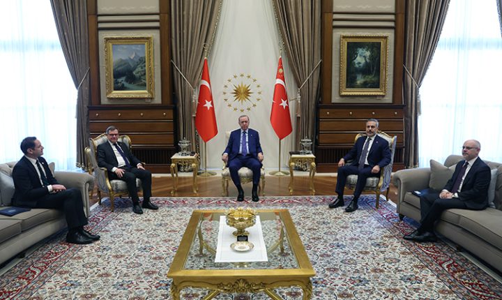 Türkiye Cumhuriyeti Cumhurbaşkanı Erdoğan, Almanya Dışişleri Bakanı Wadephul’u kabul etti