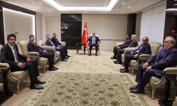 Bakan Fidan, büyükelçileri kabul etti
