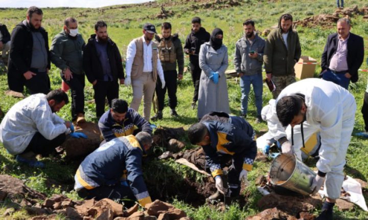 Humus ’un Kuzeyinde İki Kişiye Ait İnsan Kalıntıları Bulundu