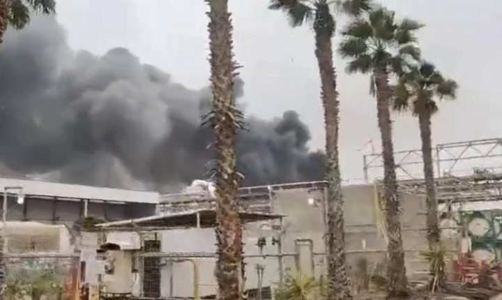 İran’dan İsrail’e misilleme: Sanayi bölgesinde yangın çıktı