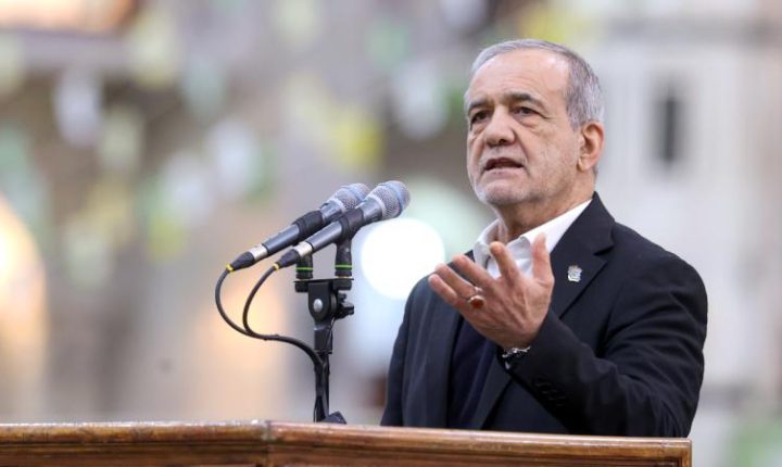 Pezeşkiyan: Aziz kardeşim Sayın Erdoğan’ın saldırgan Siyonist rejimi kınama konusundaki kararlı tutumu takdire şayandır                                                              