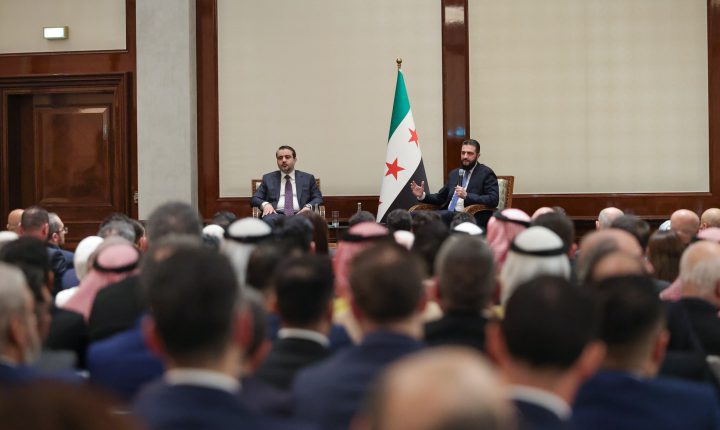 Suriye Lideri Şara, Berlin’de Gurbetçilerle Görüştü