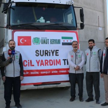 Şanlıurfa’dan Suriye’ye İnsani Yardım Tırı Gönderildi